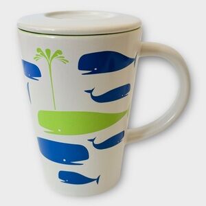 Davids Tea Perfect Mug Whales With Lid
